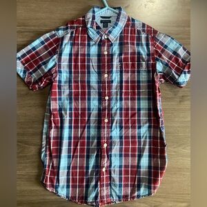 Tommy Hilfiger boys button down shirt shirt sleeve size 16/18